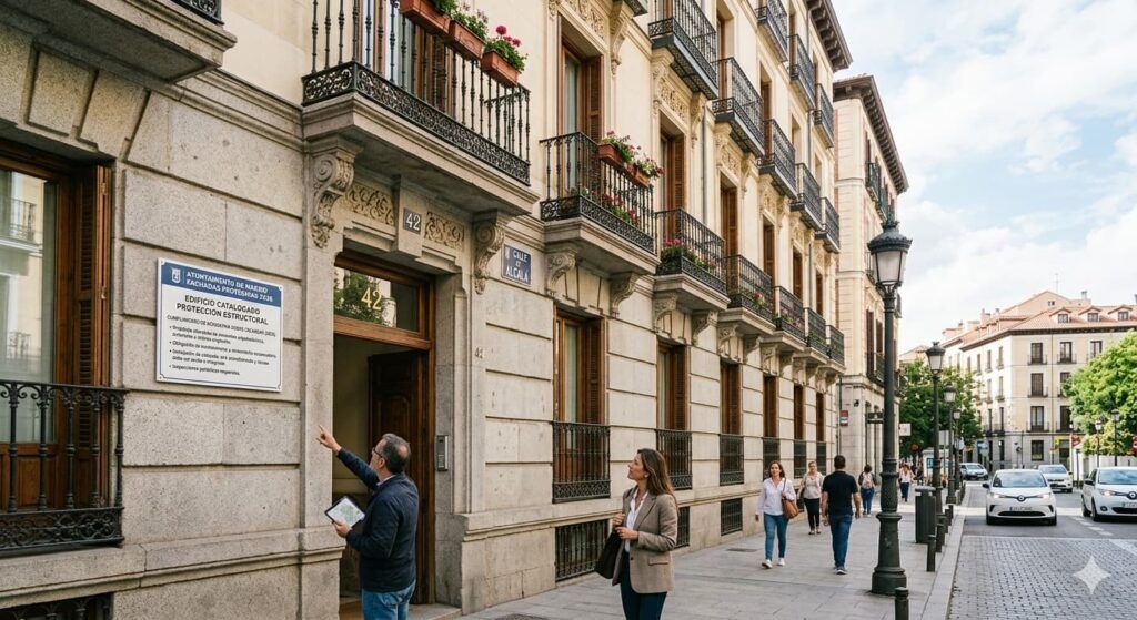 Normativa de fachadas protegidas en Madrid 2026
